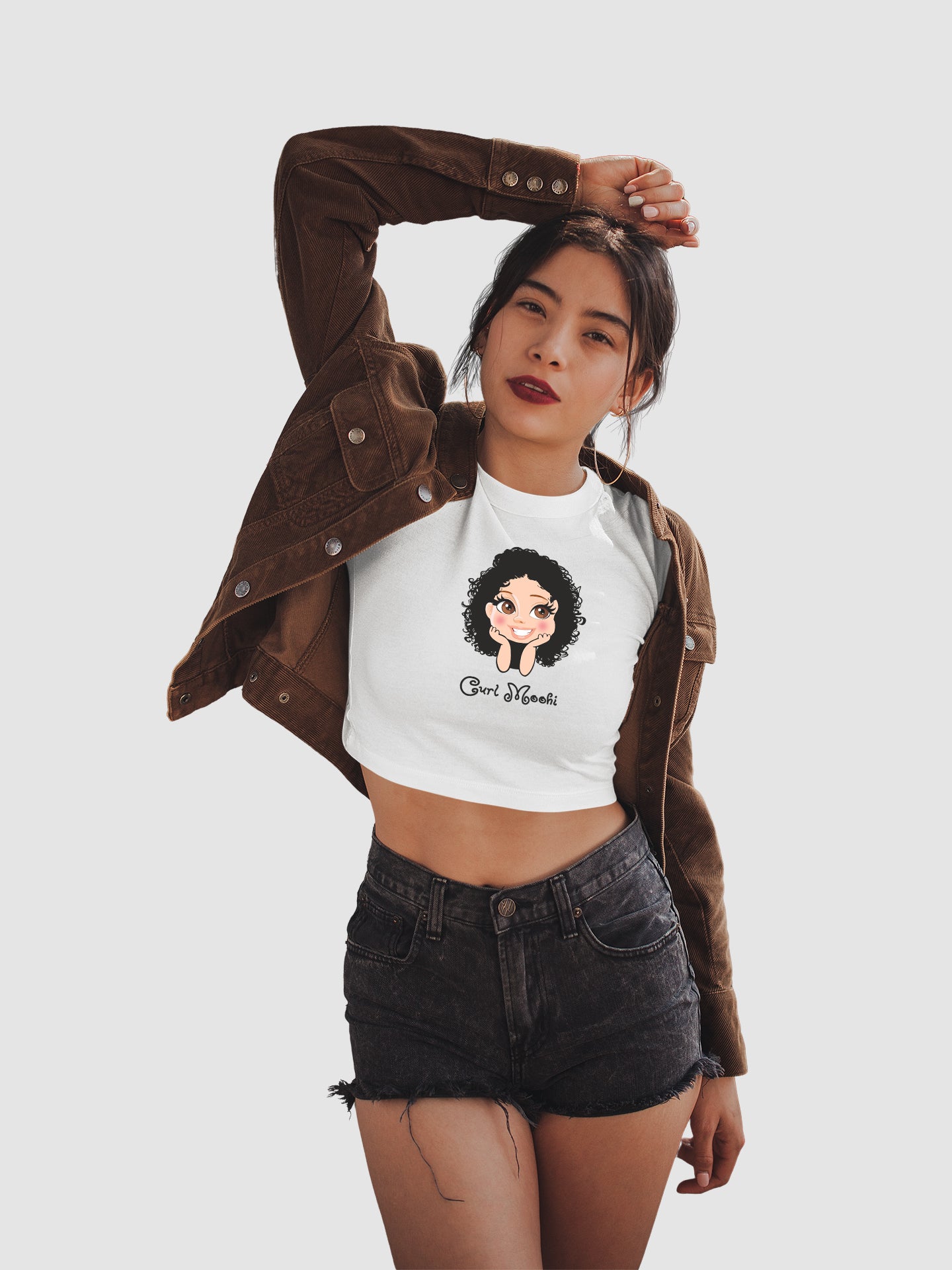 Curl Moohi - Crop Tee