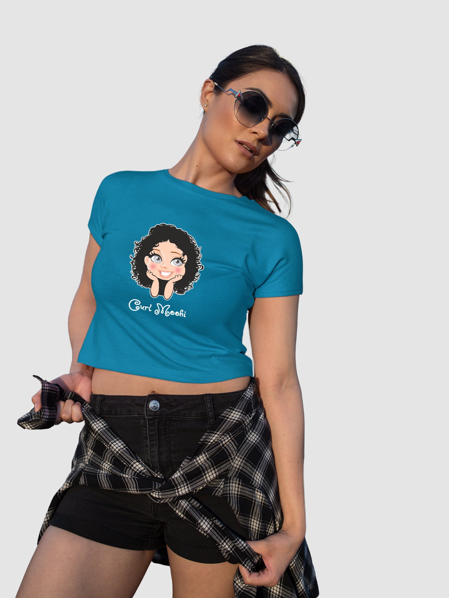Curl Moohi - Crop Tee