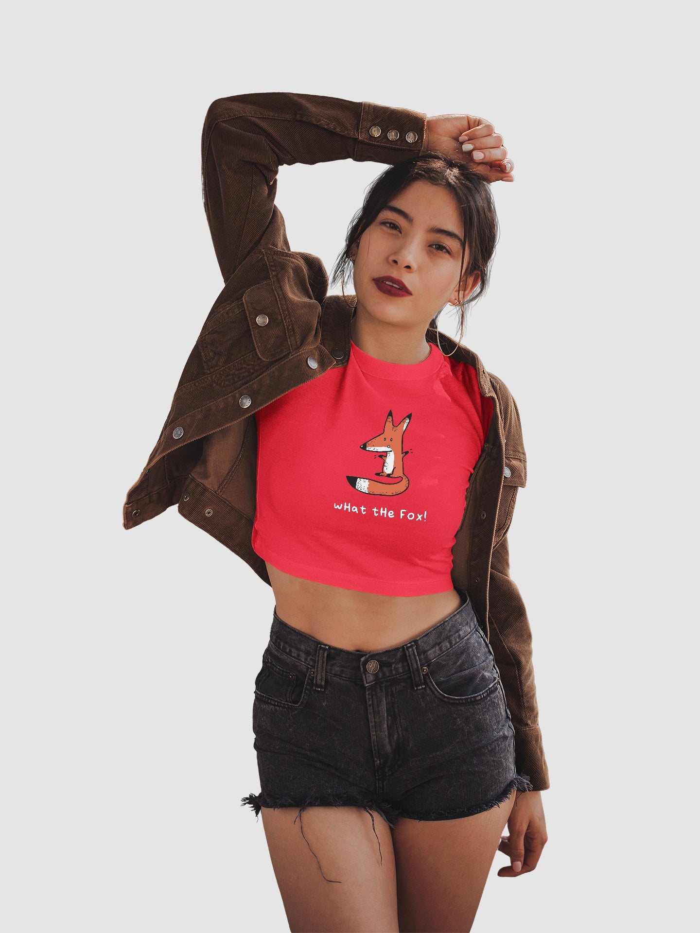 What the Fox…!!! - Crop Tee