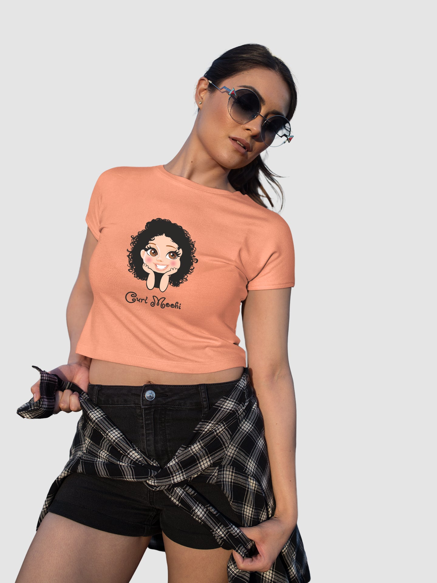 Curl Moohi - Crop Tee