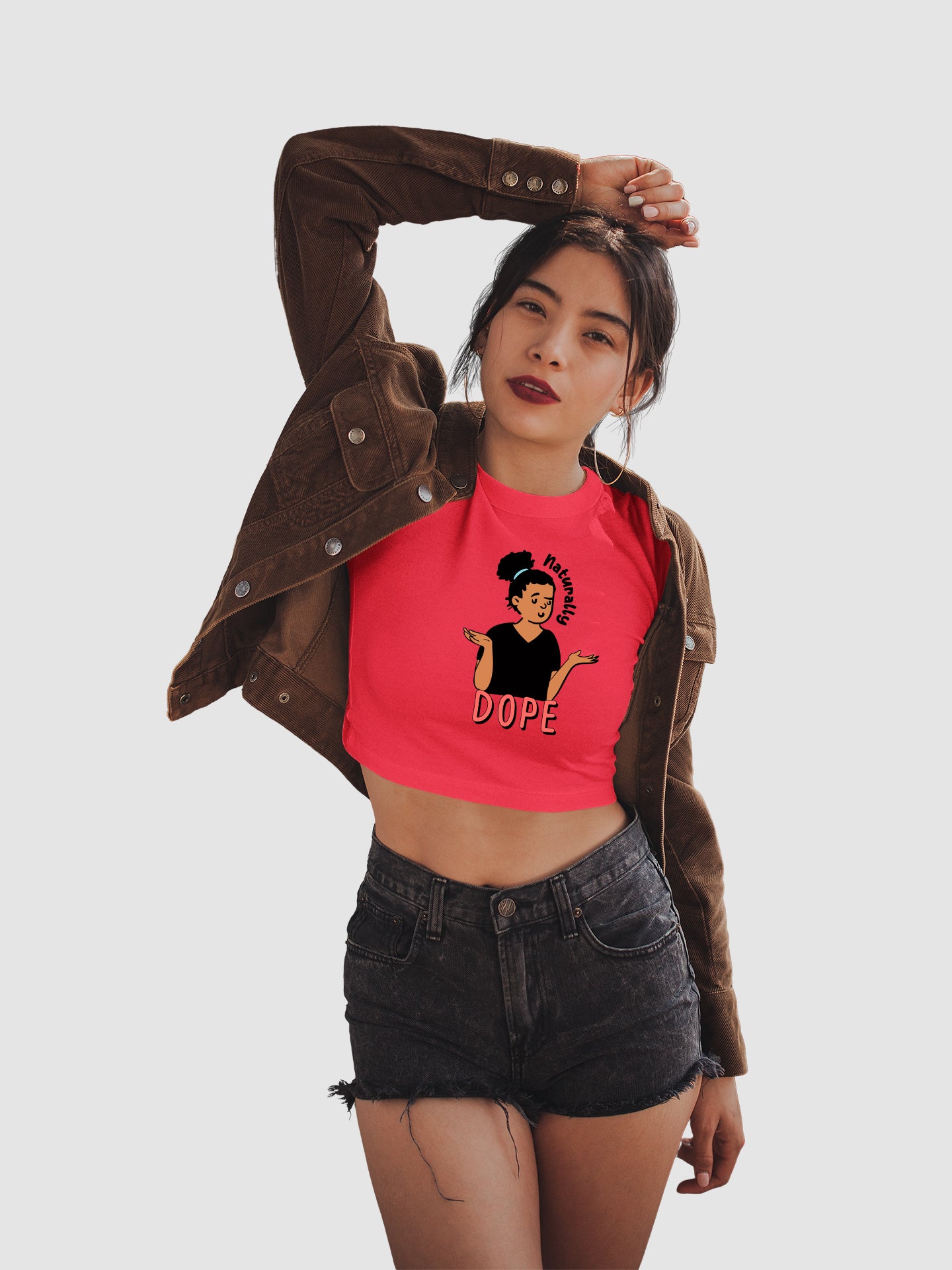 Naturally Dope - Crop Tee
