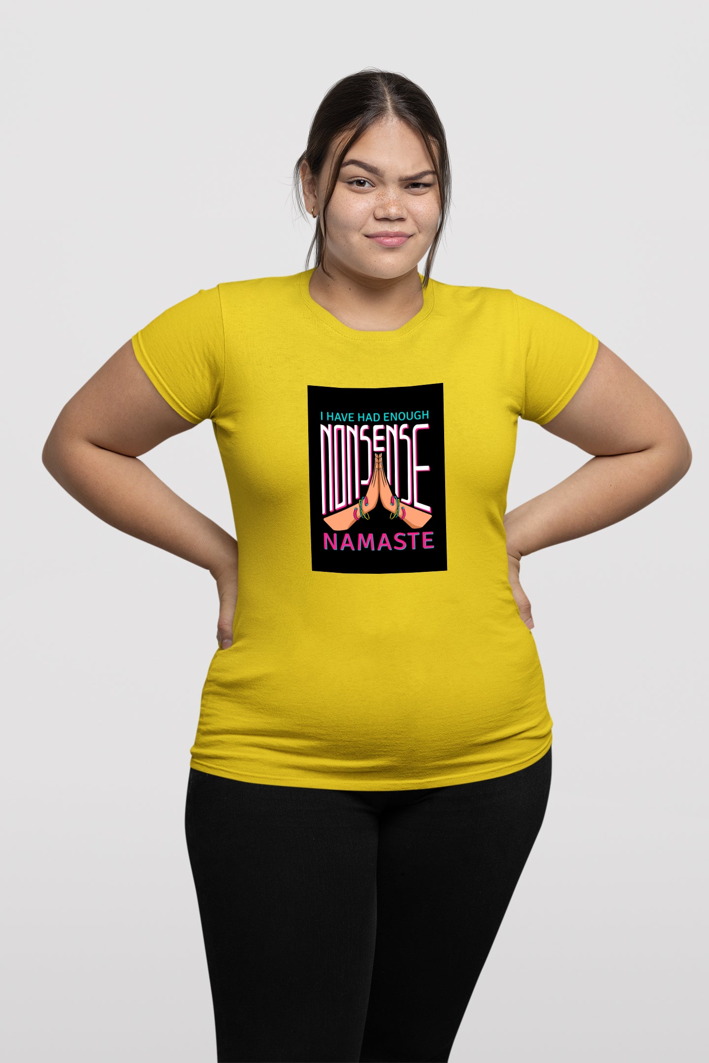Enough Nonsense! NAMASTE - Plus Size