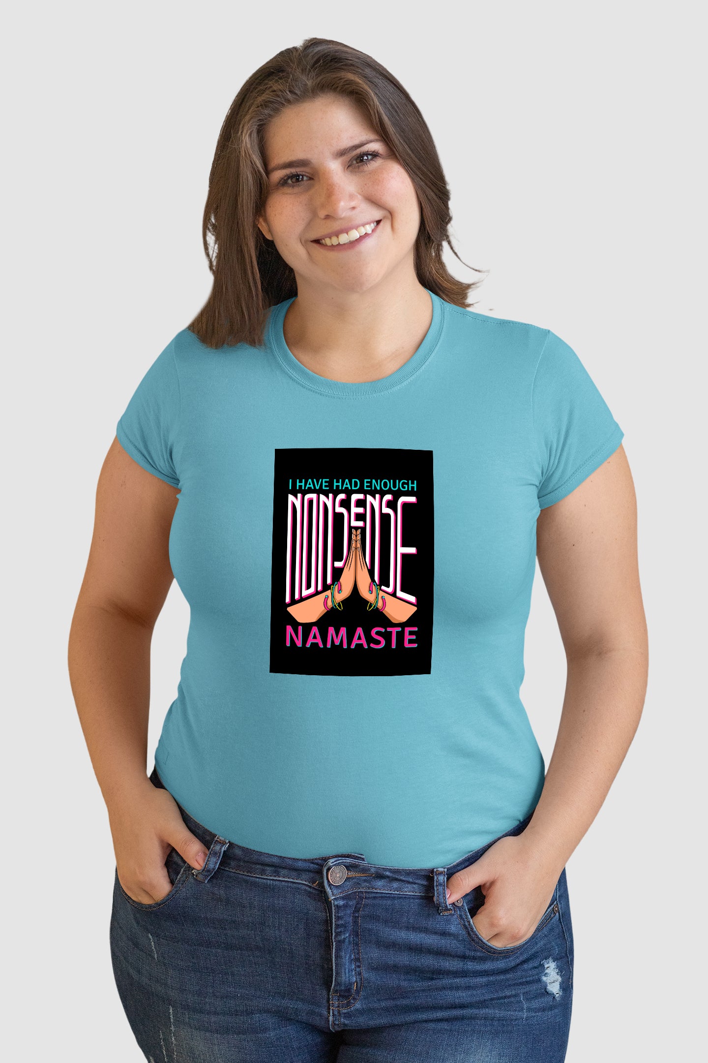 Enough Nonsense! NAMASTE - Plus Size