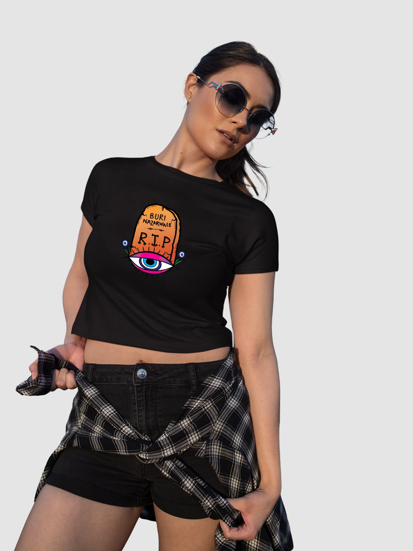 Buri Nazarwale RIP - Crop Tee