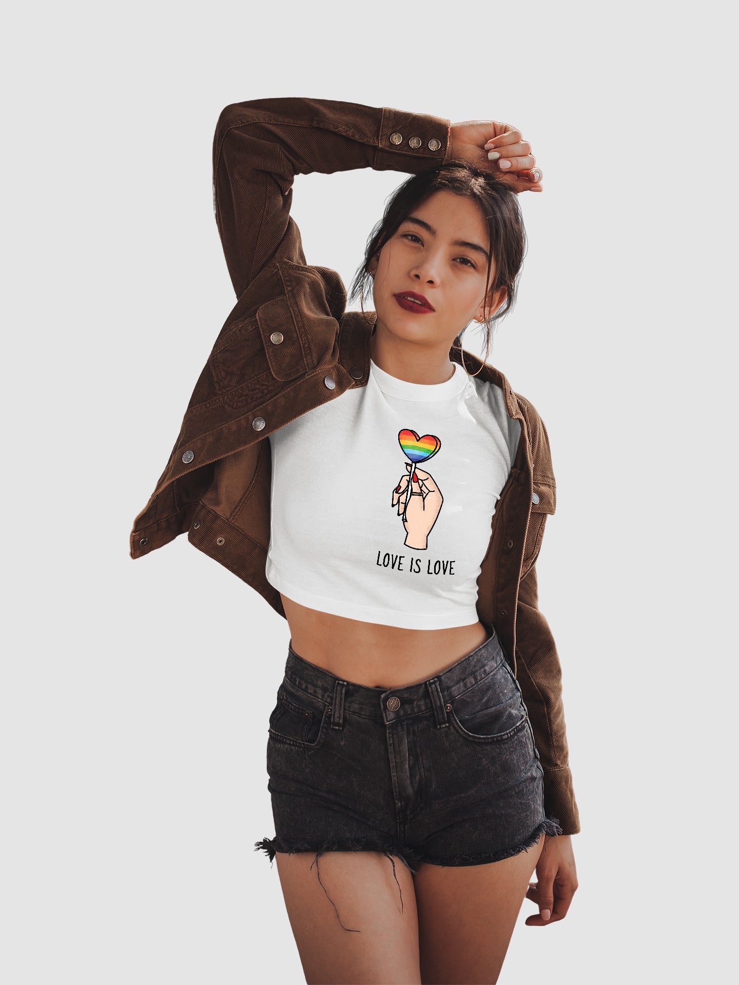 Love is Love - Crop Tee