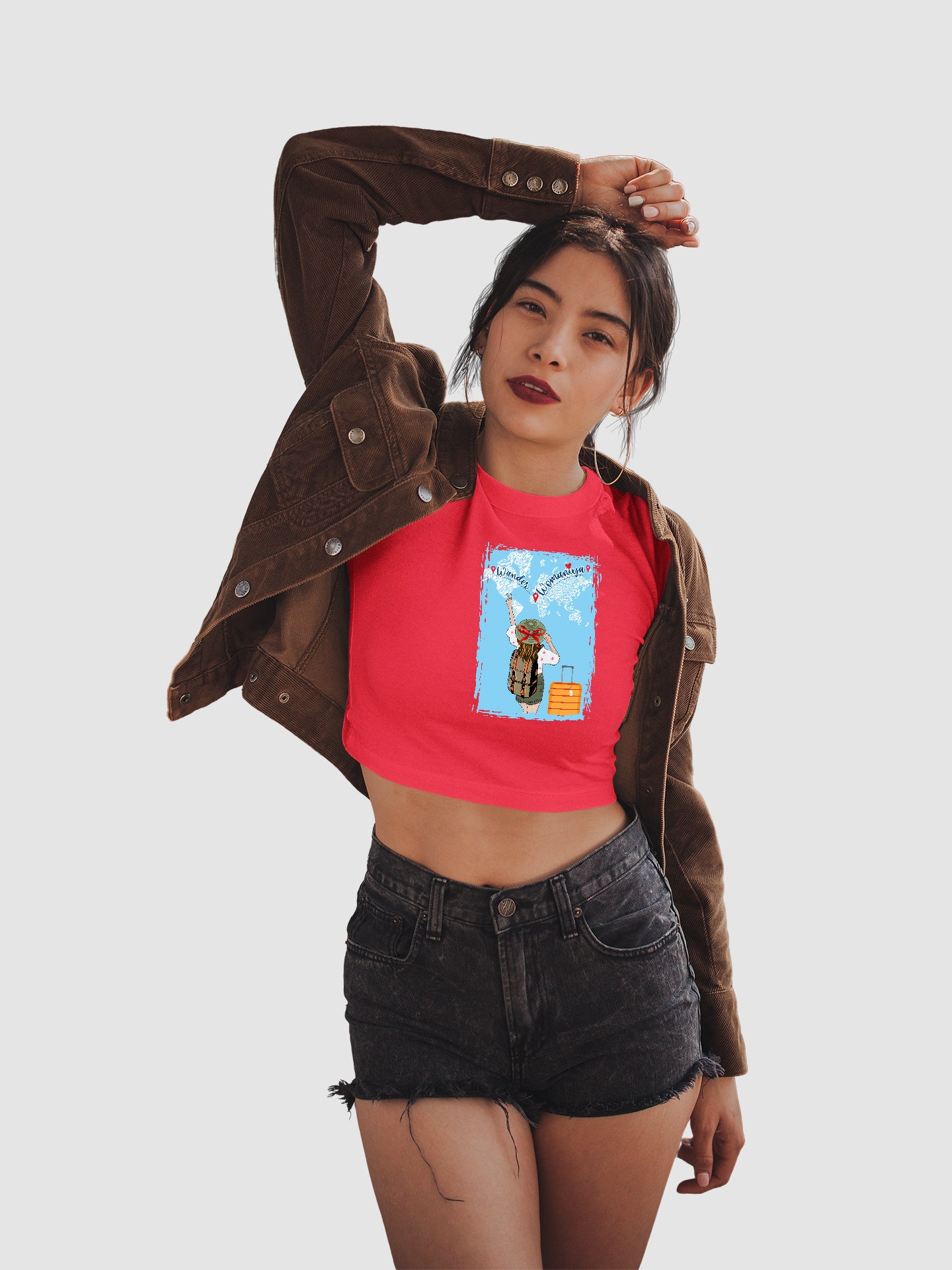 Wander Womaniya - Crop Tee