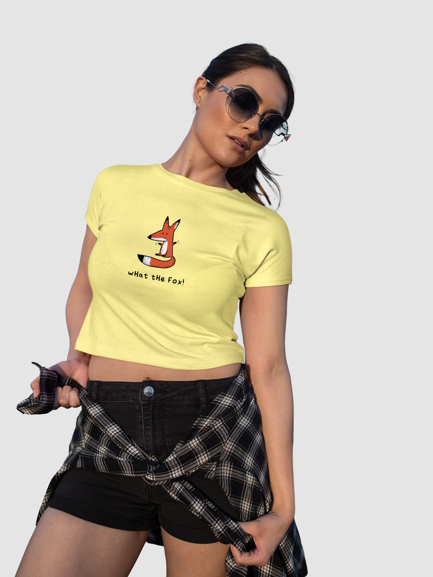 What the Fox…!!! - Crop Tee