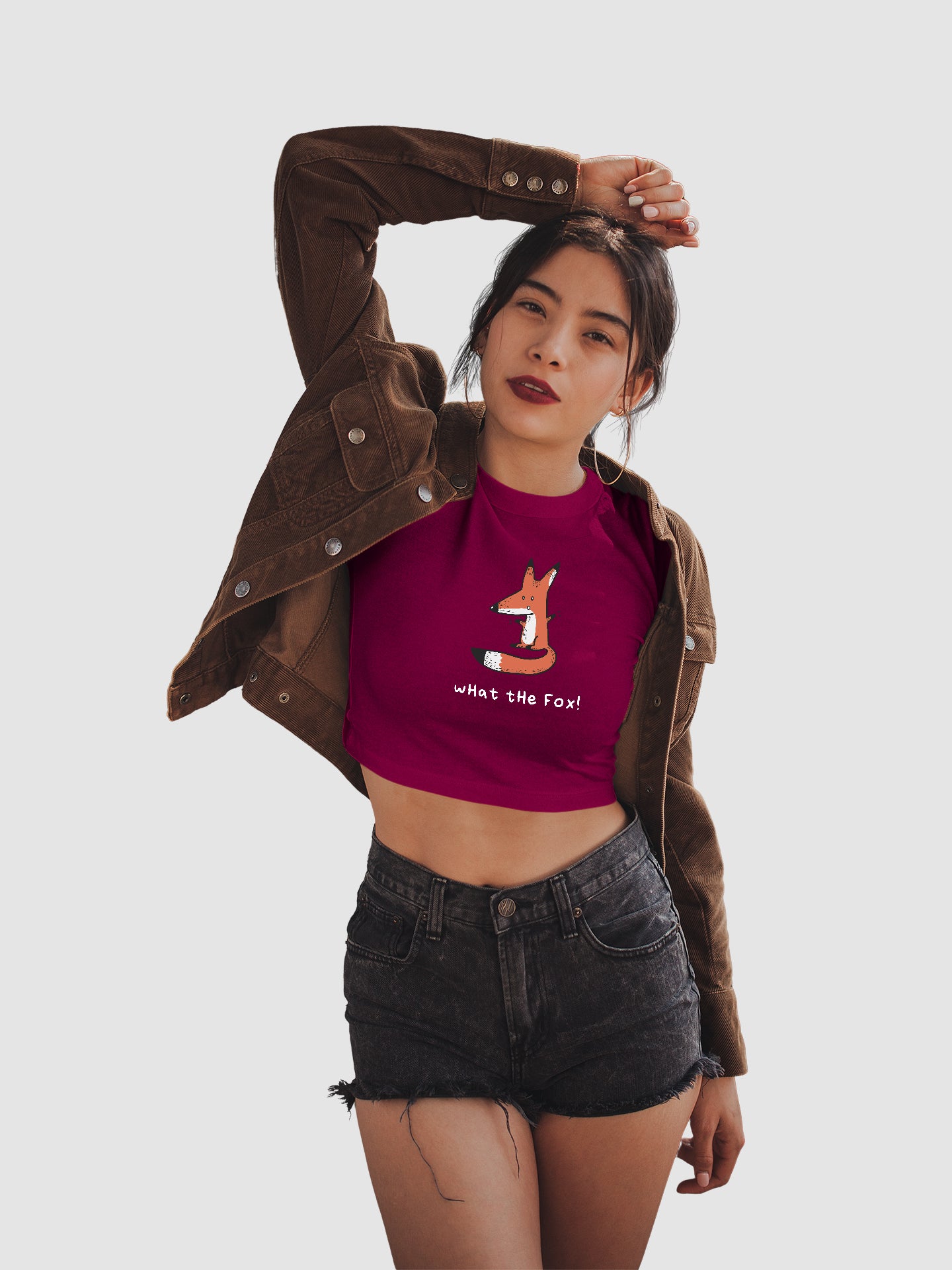 What the Fox…!!! - Crop Tee