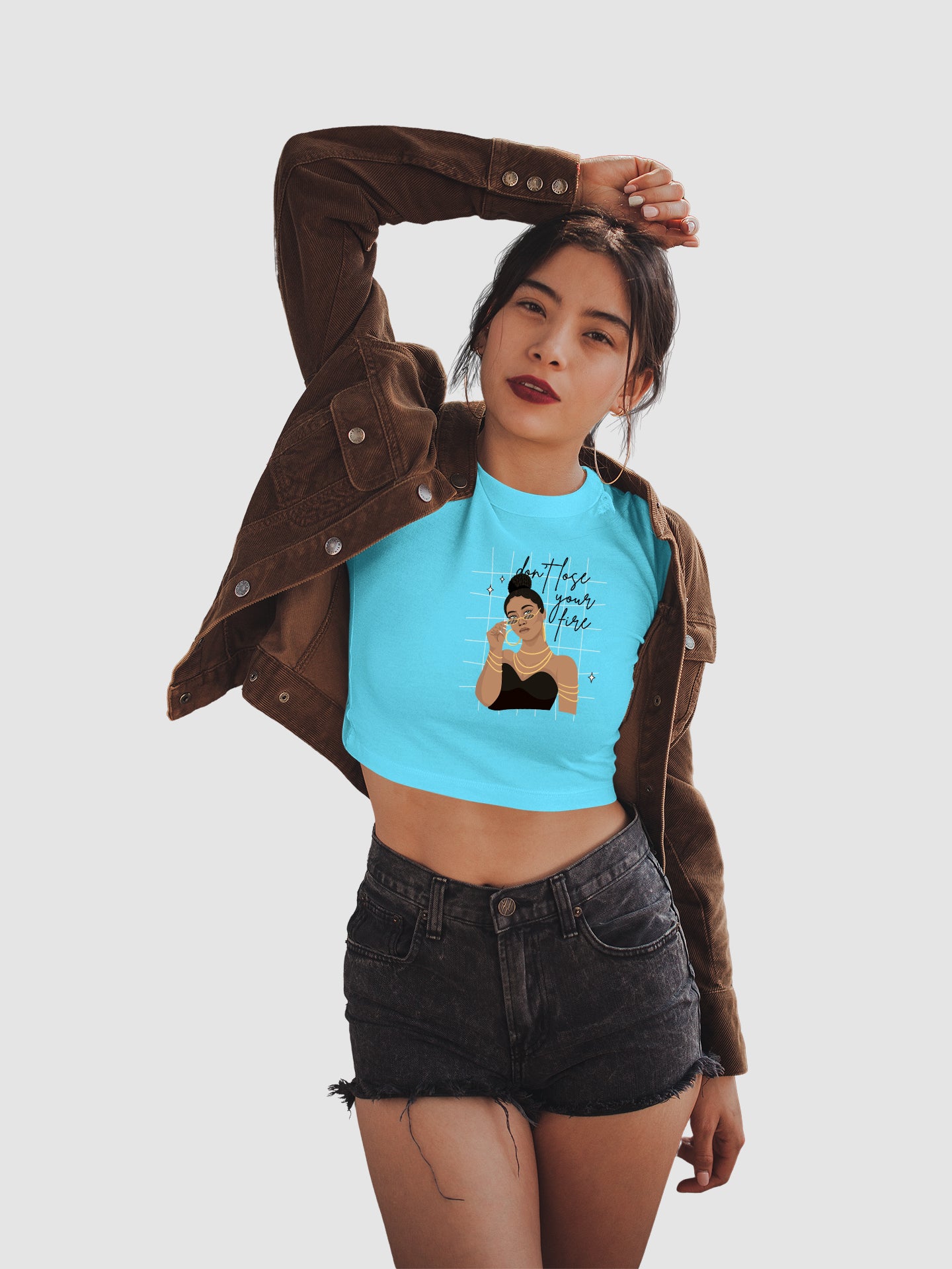 Don't Lose Your Fire - Crop Tee