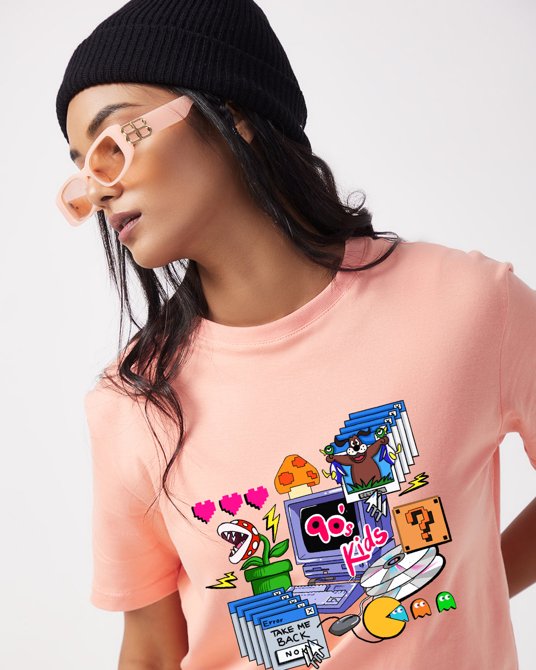 90s Kids Tech World - Boyfriend Fit