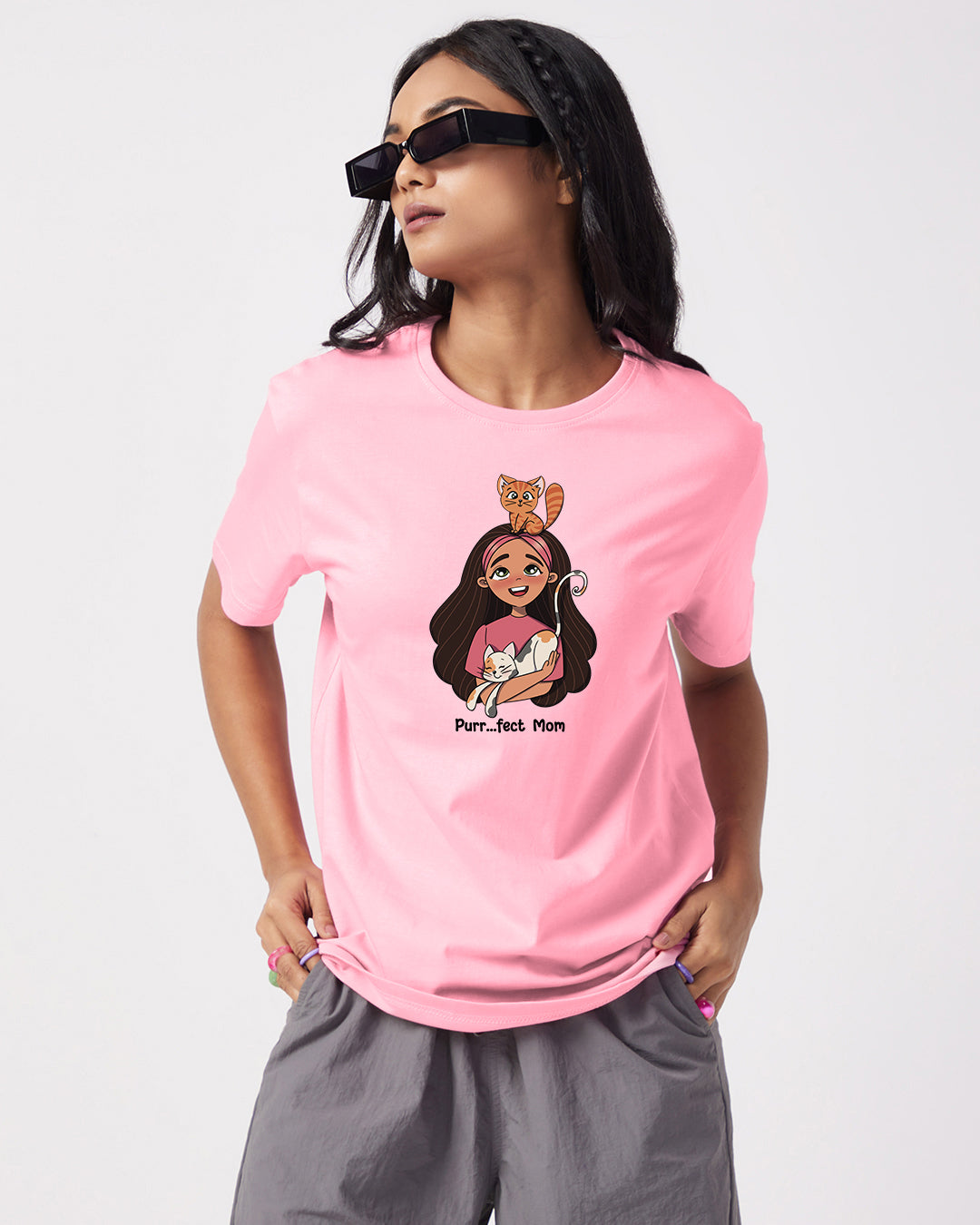 Purr...fect Mom - Boyfriend Fit