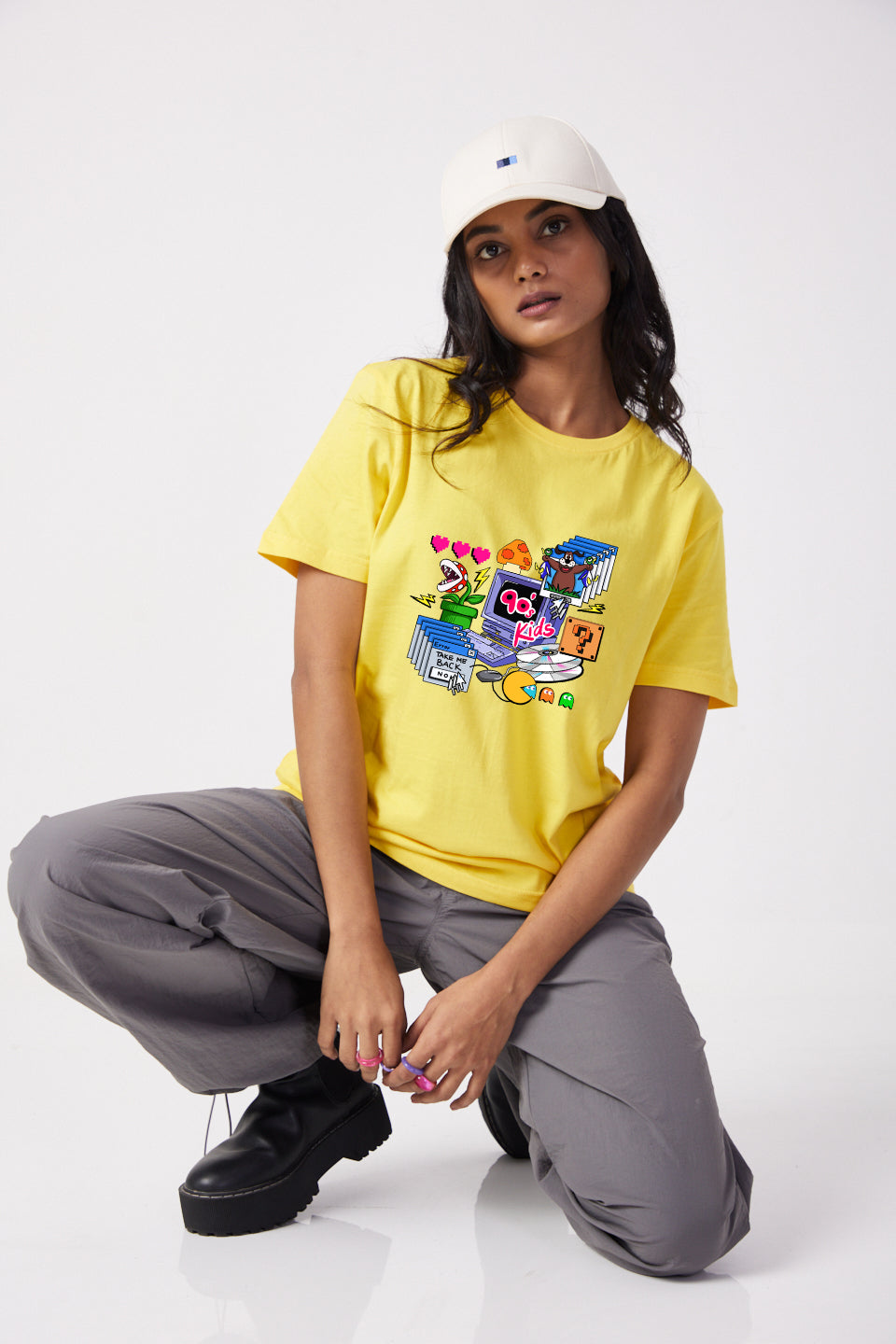 90s Kids Tech World - Boyfriend Fit