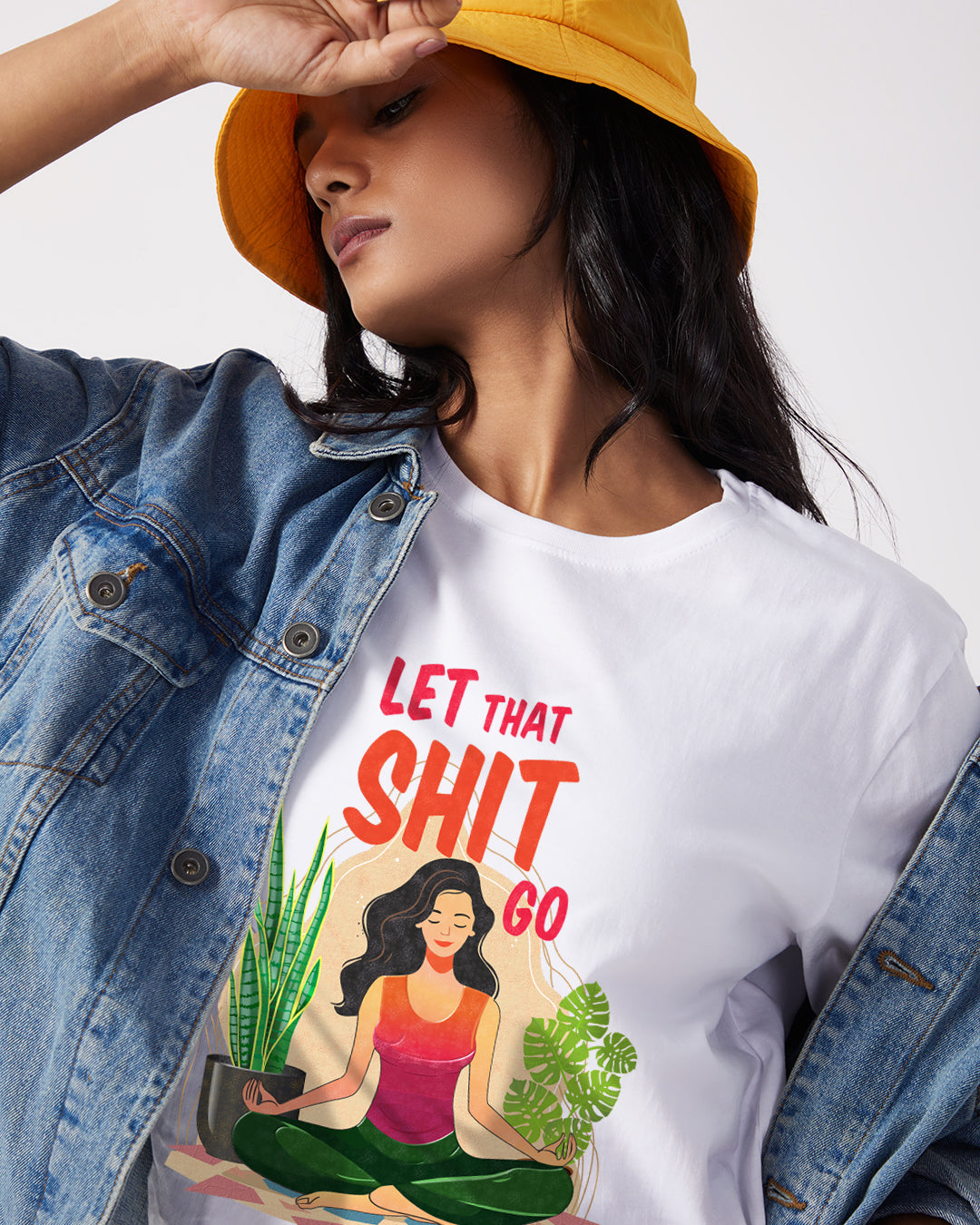 Let That Shit Go - Boyfriend Fit