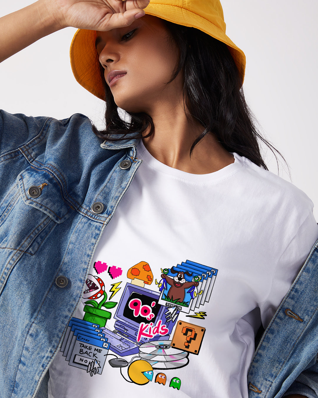 90s Kids Tech World - Boyfriend Fit