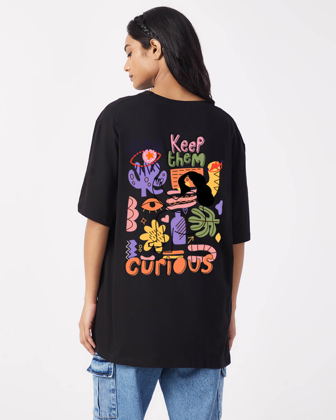 Keep Them Curious - Oversize T-shirt