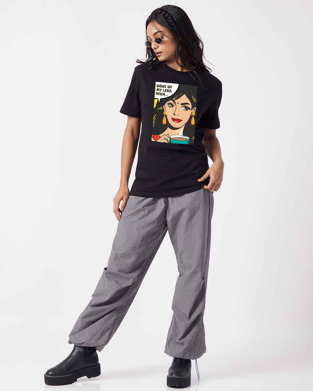 None of My Lena Dena - Boyfriend Fit