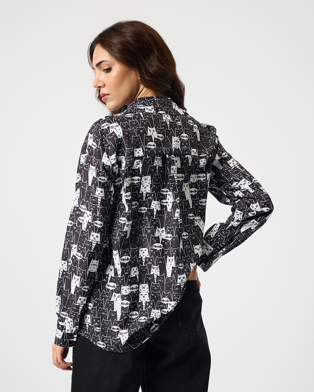 Cat - Printed Shirt