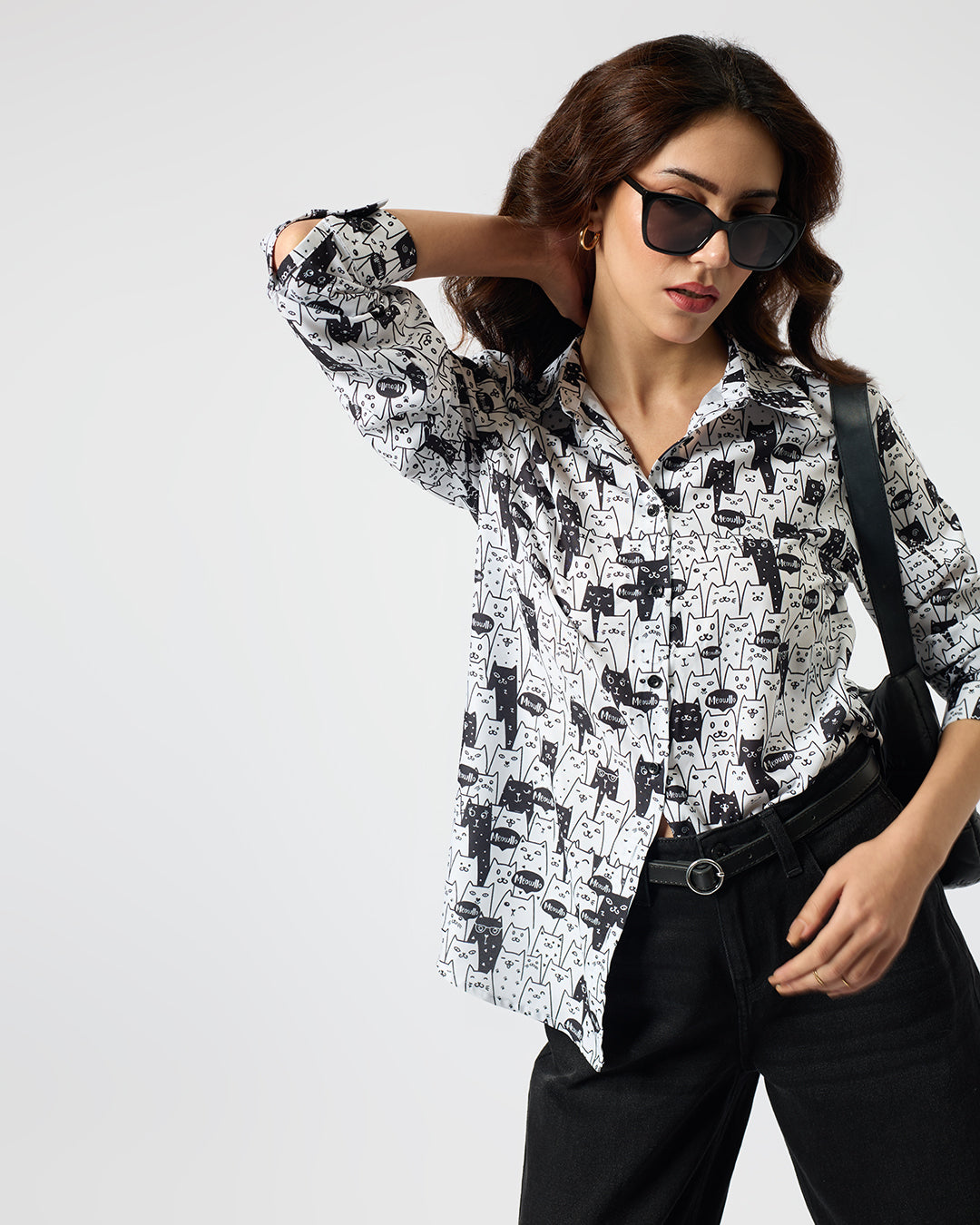 Cat - Printed Shirt