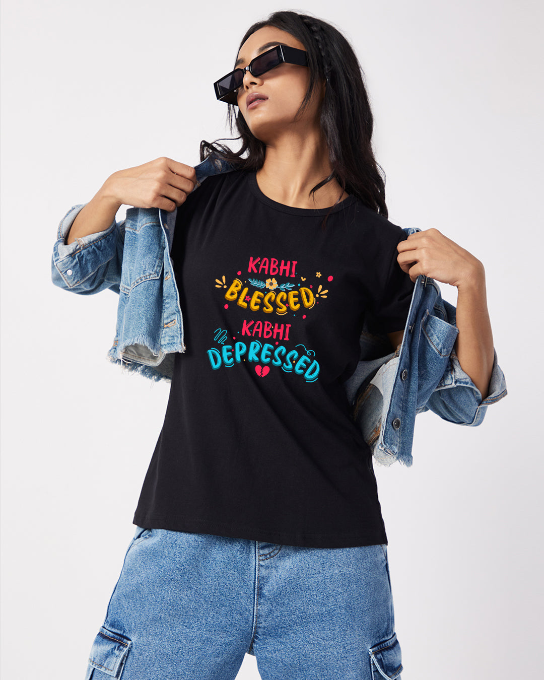 Kabhi Blessed, Kabhi Depressed - Classic Fit