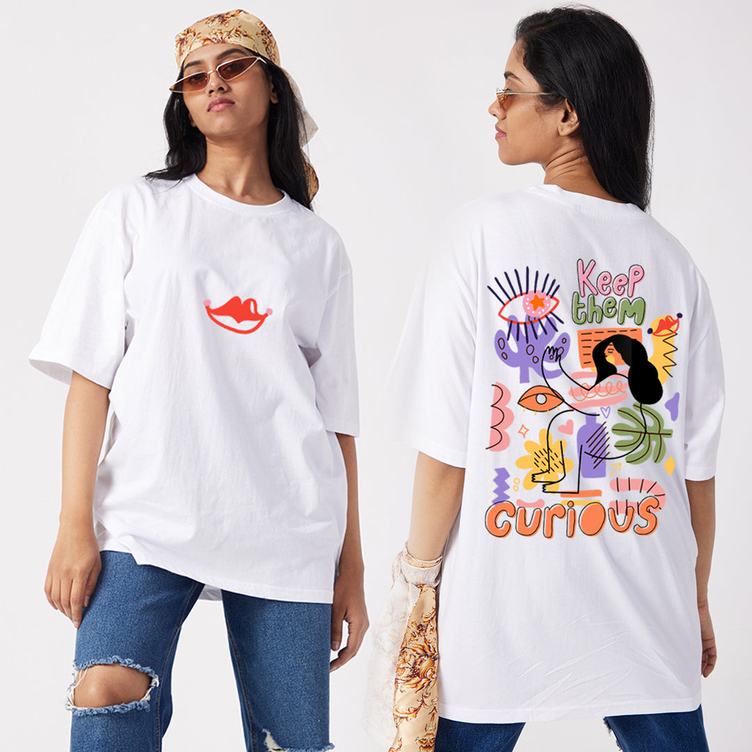 Keep Them Curious - Oversize T-shirt