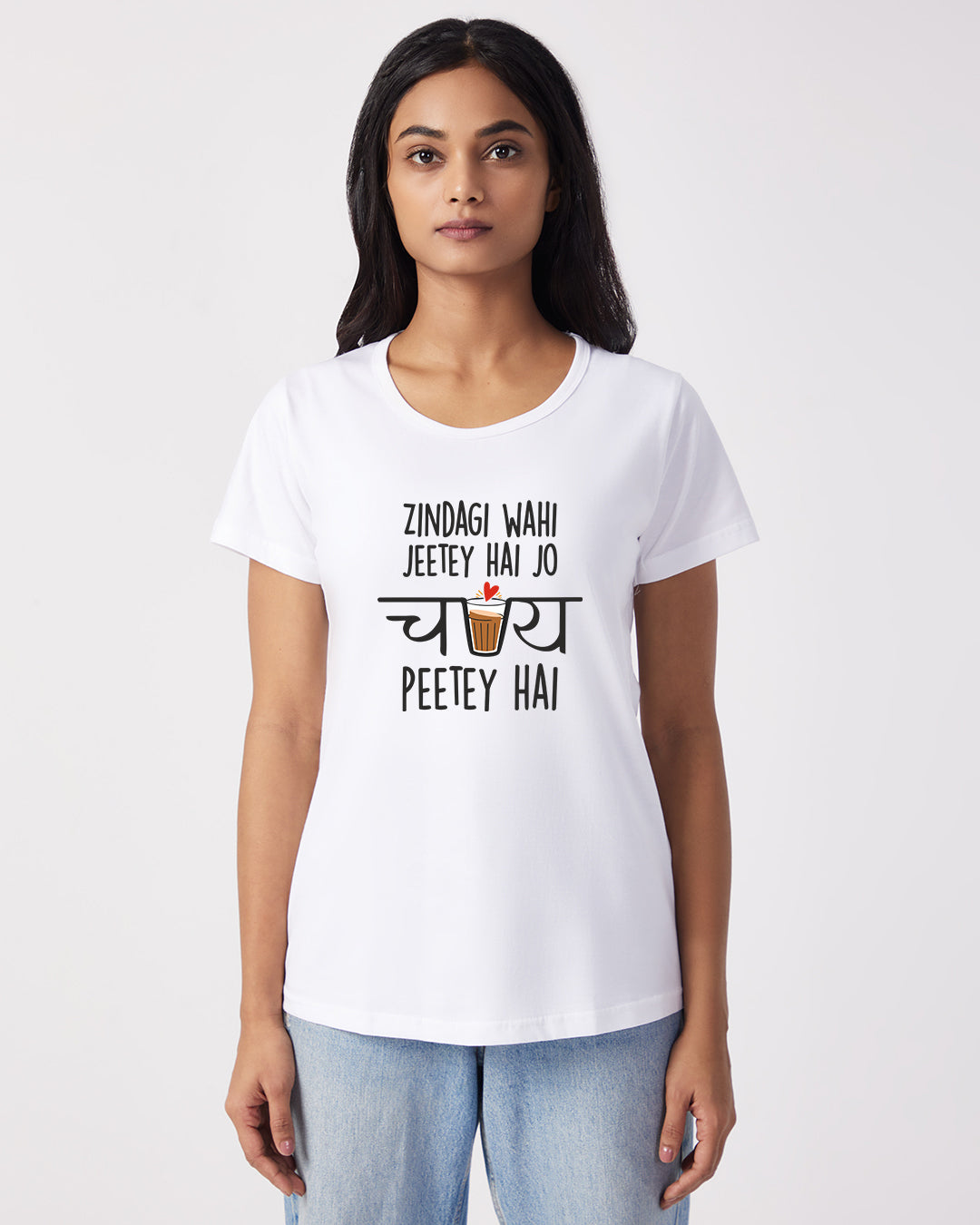 Zindagi Wahi Jeetey Hai Jo Chai Peetey Hai - Classic Fit