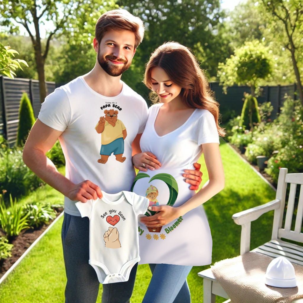 Baby Bloomer and Papa Bear - Maternity Combo