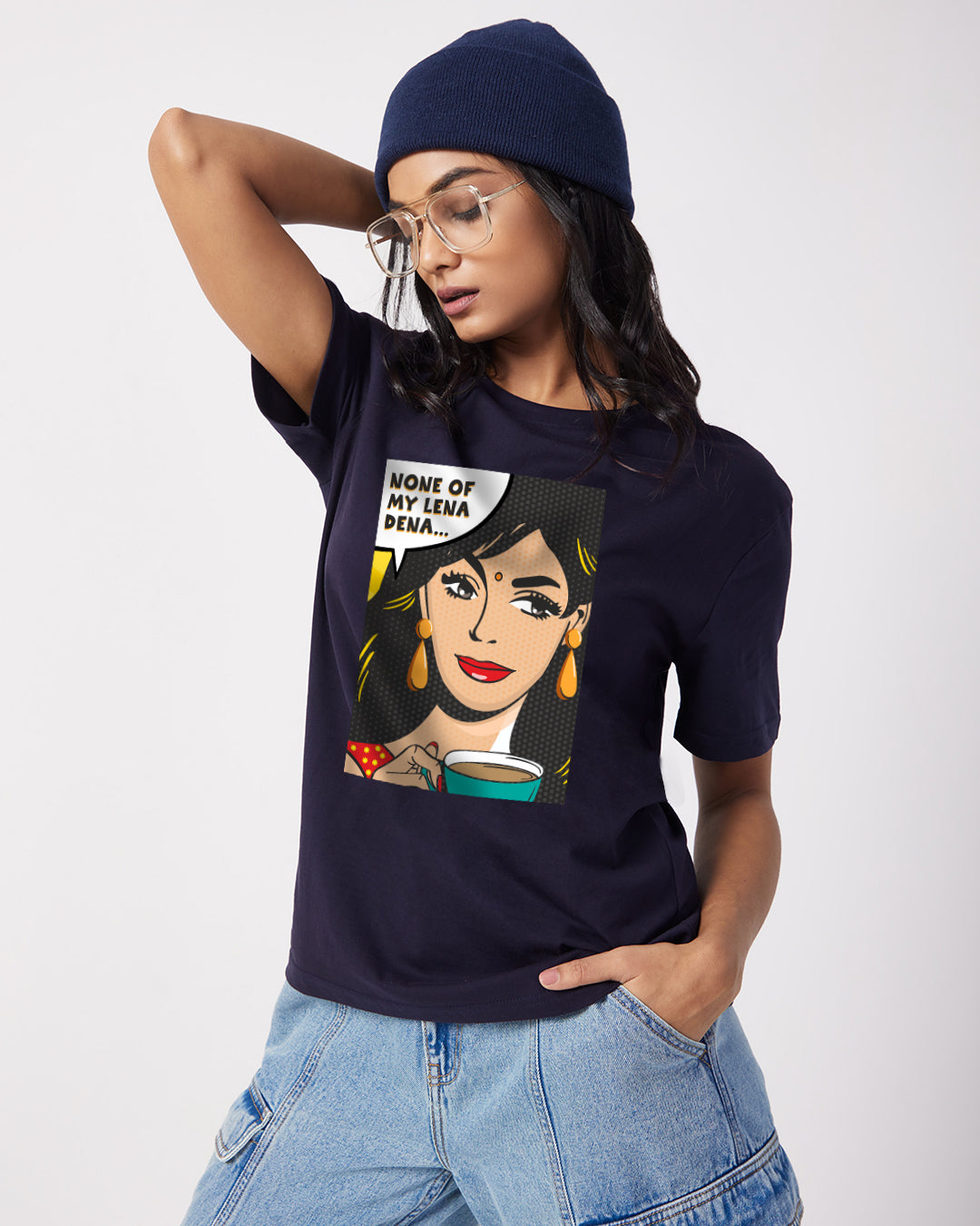 None of My Lena Dena - Boyfriend Fit