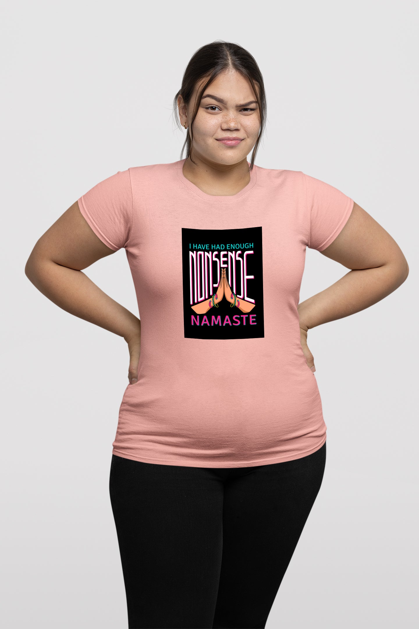 Enough Nonsense! NAMASTE - Plus Size