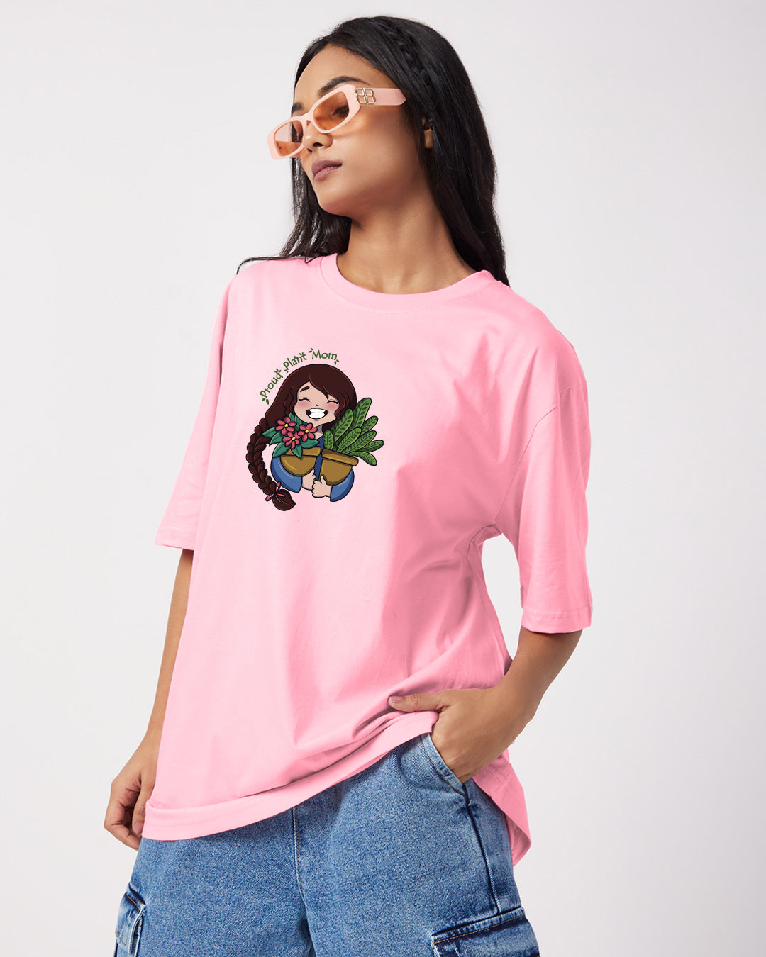 Proud Plant Mom - Oversize T-shirt