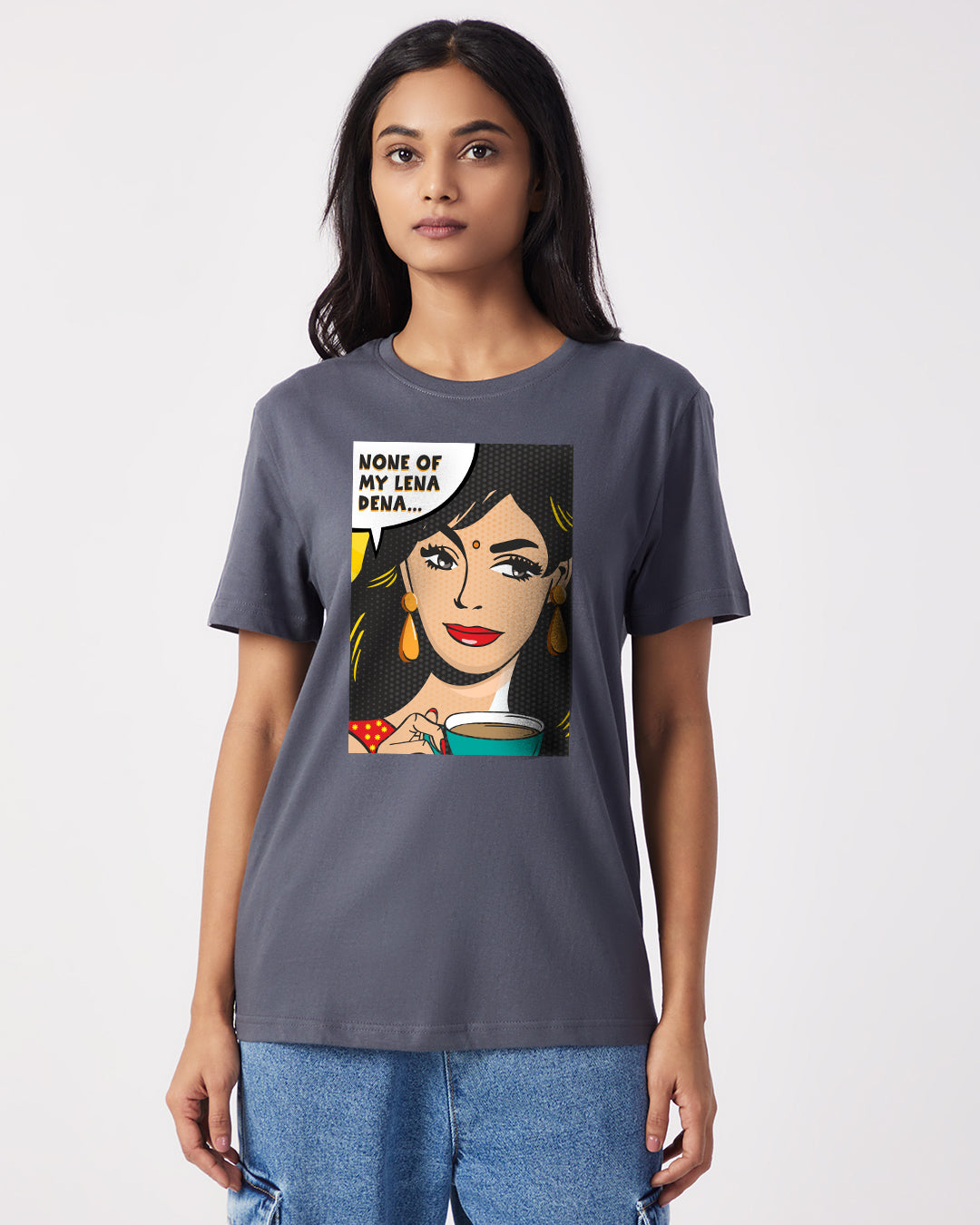 None of My Lena Dena - Boyfriend Fit