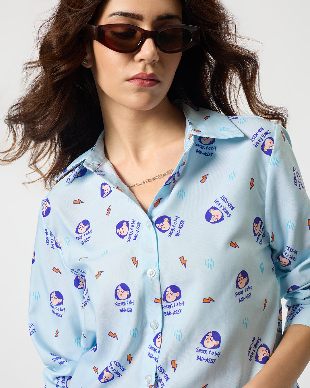 Sassy Bad Assy - Printed Shirt