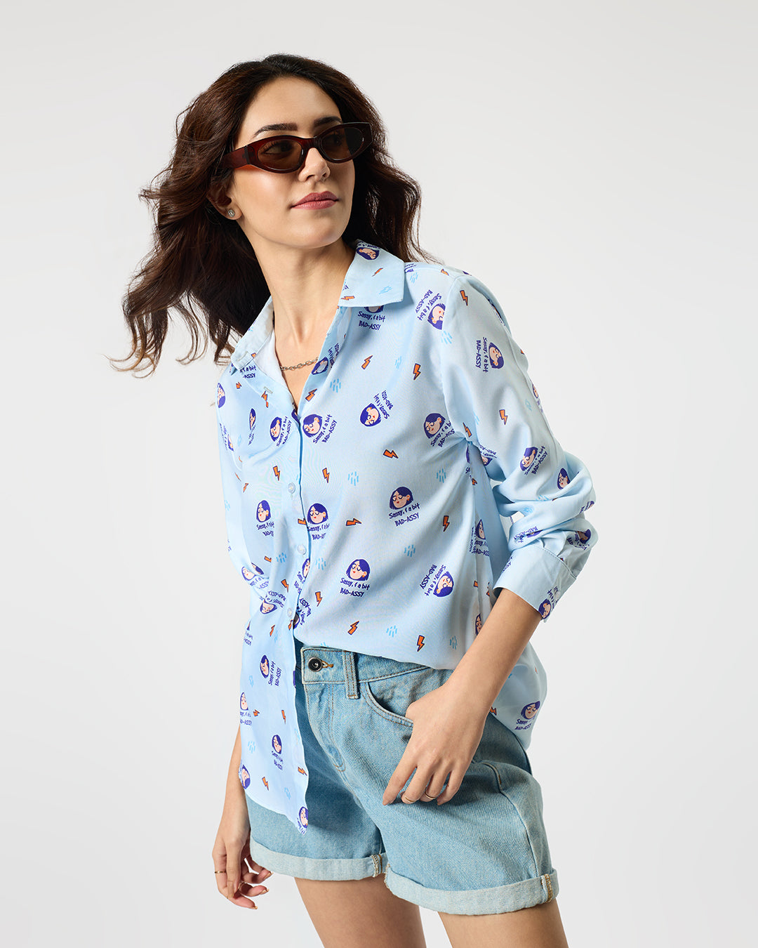 Sassy Bad Assy - Printed Shirt