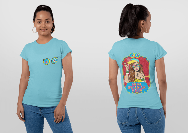 SADA SWAG-AN RAHO – back print T-Shirt