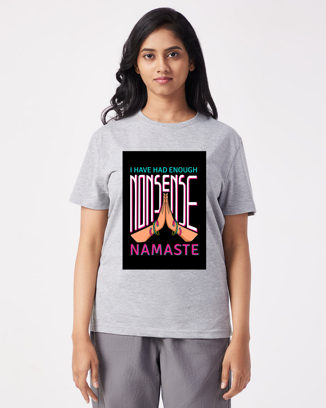 Enough Nonsense! NAMASTE - Boyfriend Fit