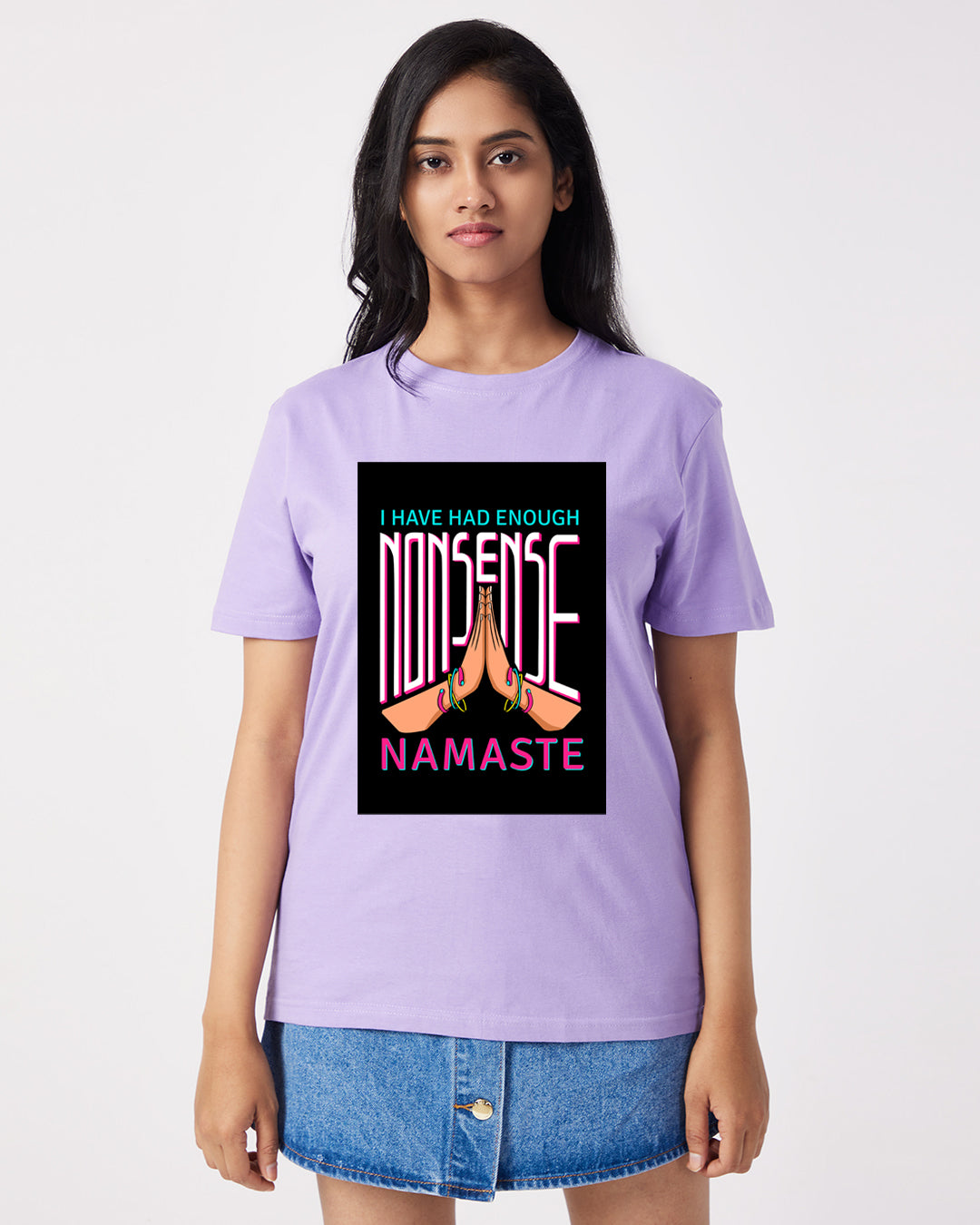 Enough Nonsense! NAMASTE - Boyfriend Fit