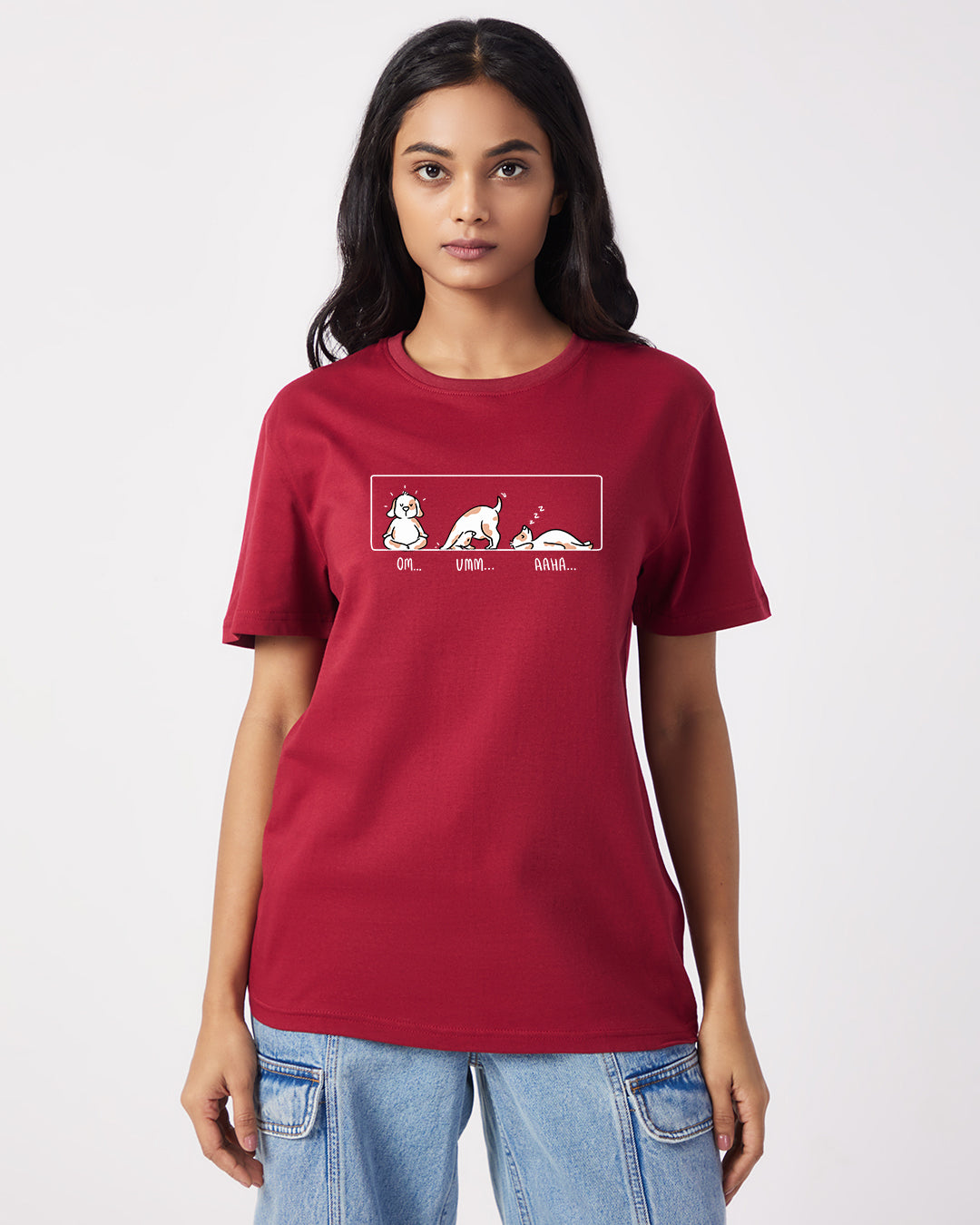 Om Umm Aaha Yogi - Boyfriend Fit