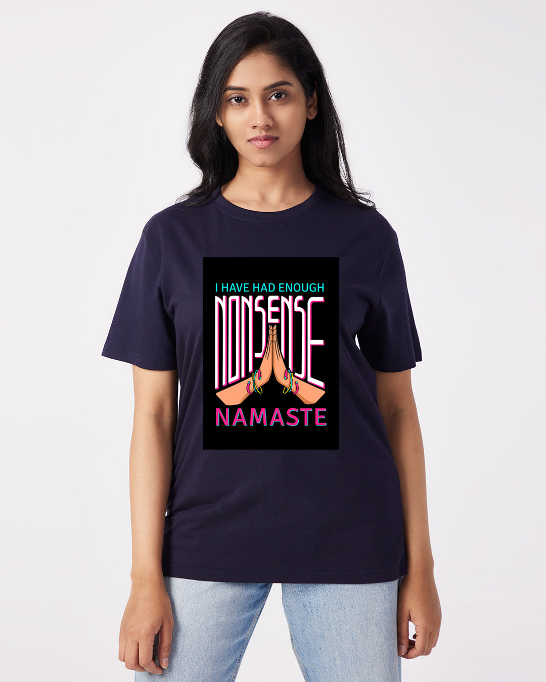 Enough Nonsense! NAMASTE - Boyfriend Fit