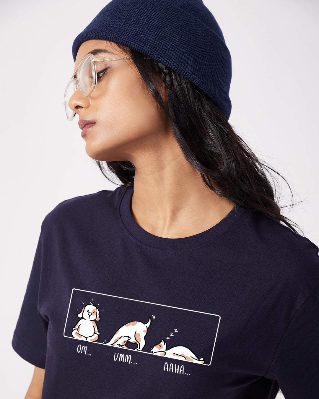 Om Umm Aaha Yogi - Boyfriend Fit