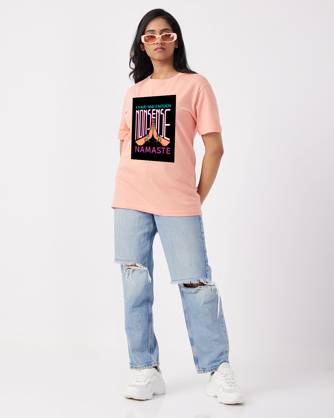 Enough Nonsense! NAMASTE - Boyfriend Fit