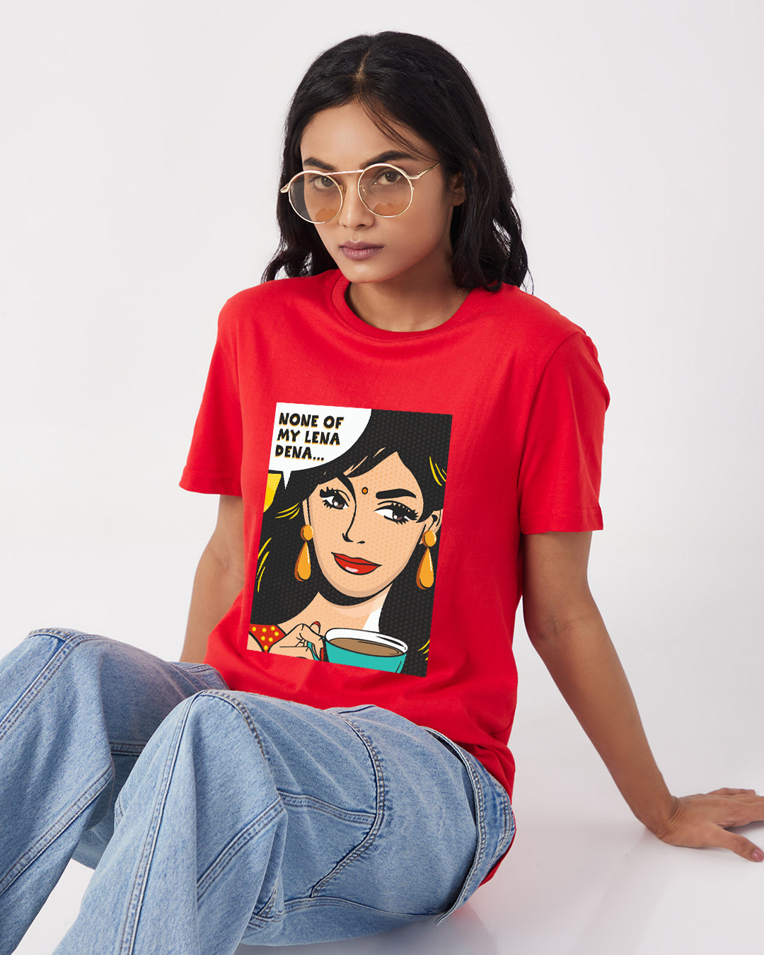 None of My Lena Dena - Boyfriend Fit