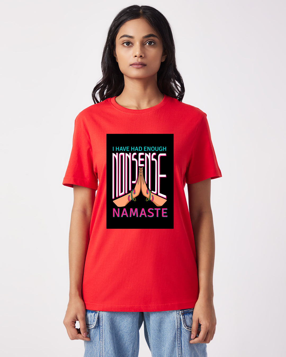 Enough Nonsense! NAMASTE - Boyfriend Fit