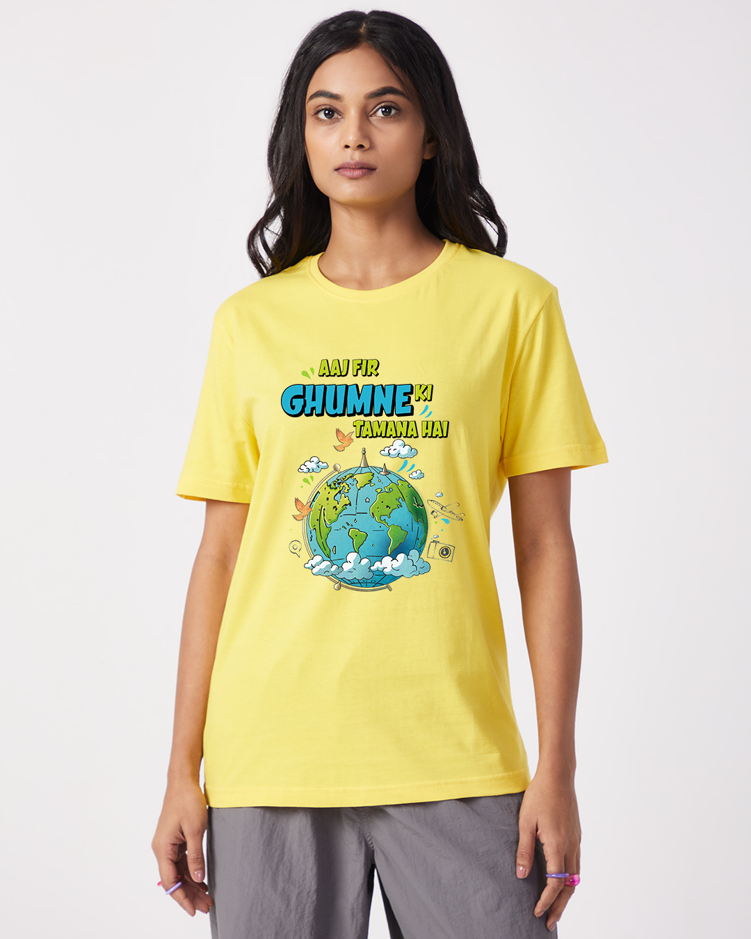 Aaj fir ghumne ki tamanna hai - Boyfriend Fit