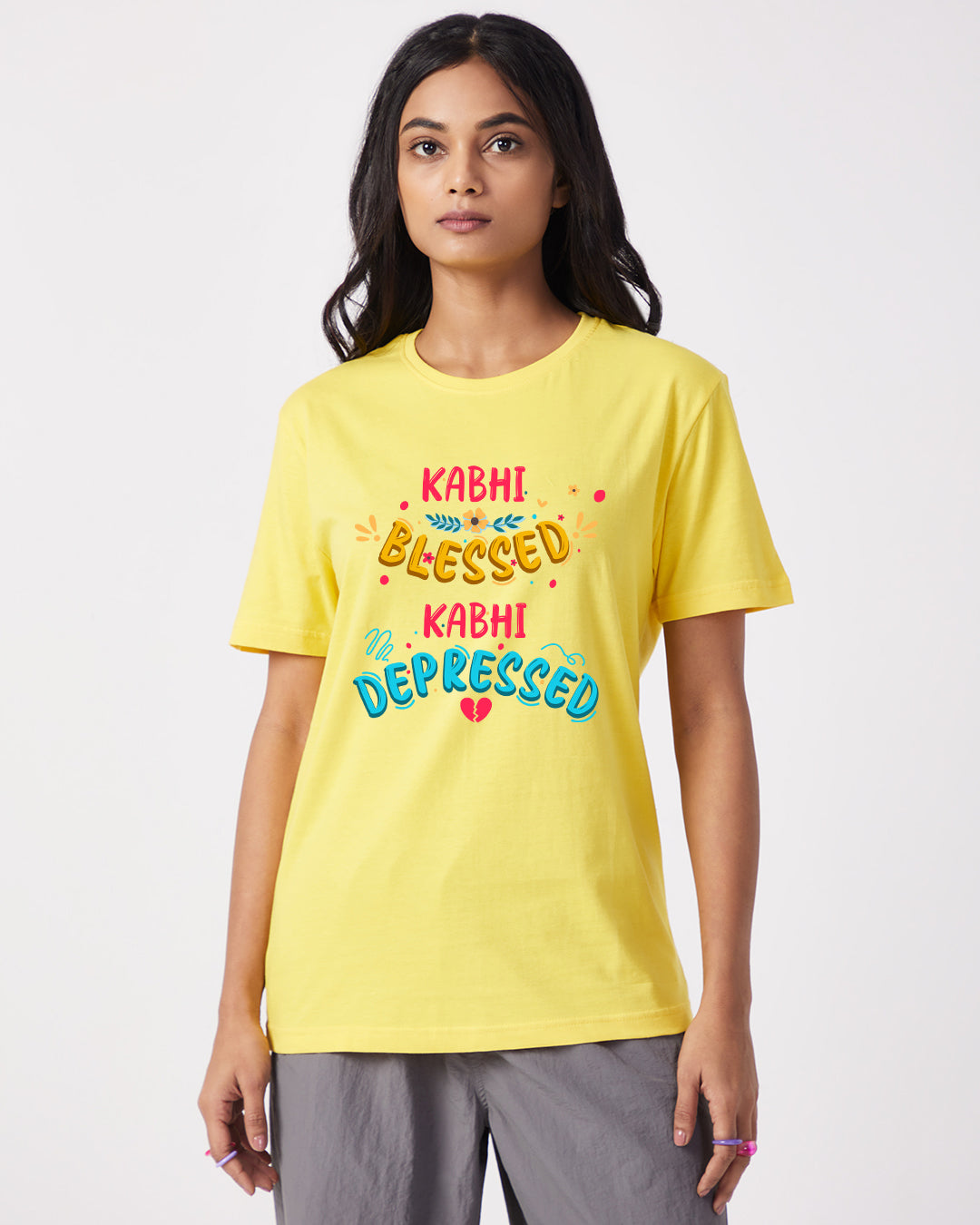 Kabhi Blessed, Kabhi Depressed - Boyfriend Fit