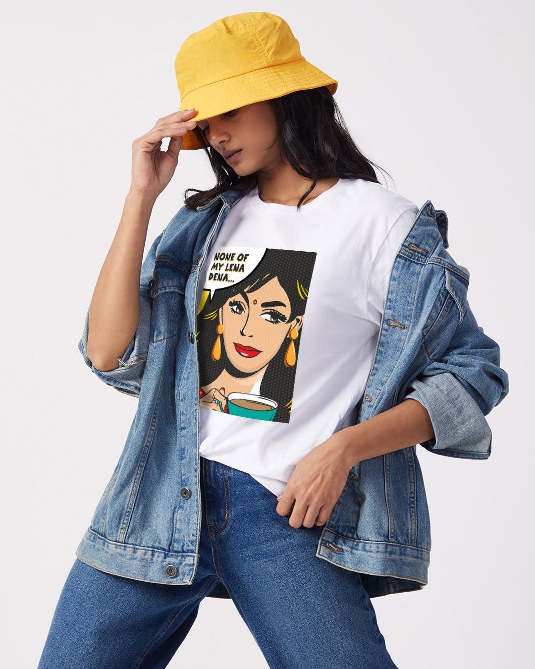 None of My Lena Dena - Boyfriend Fit