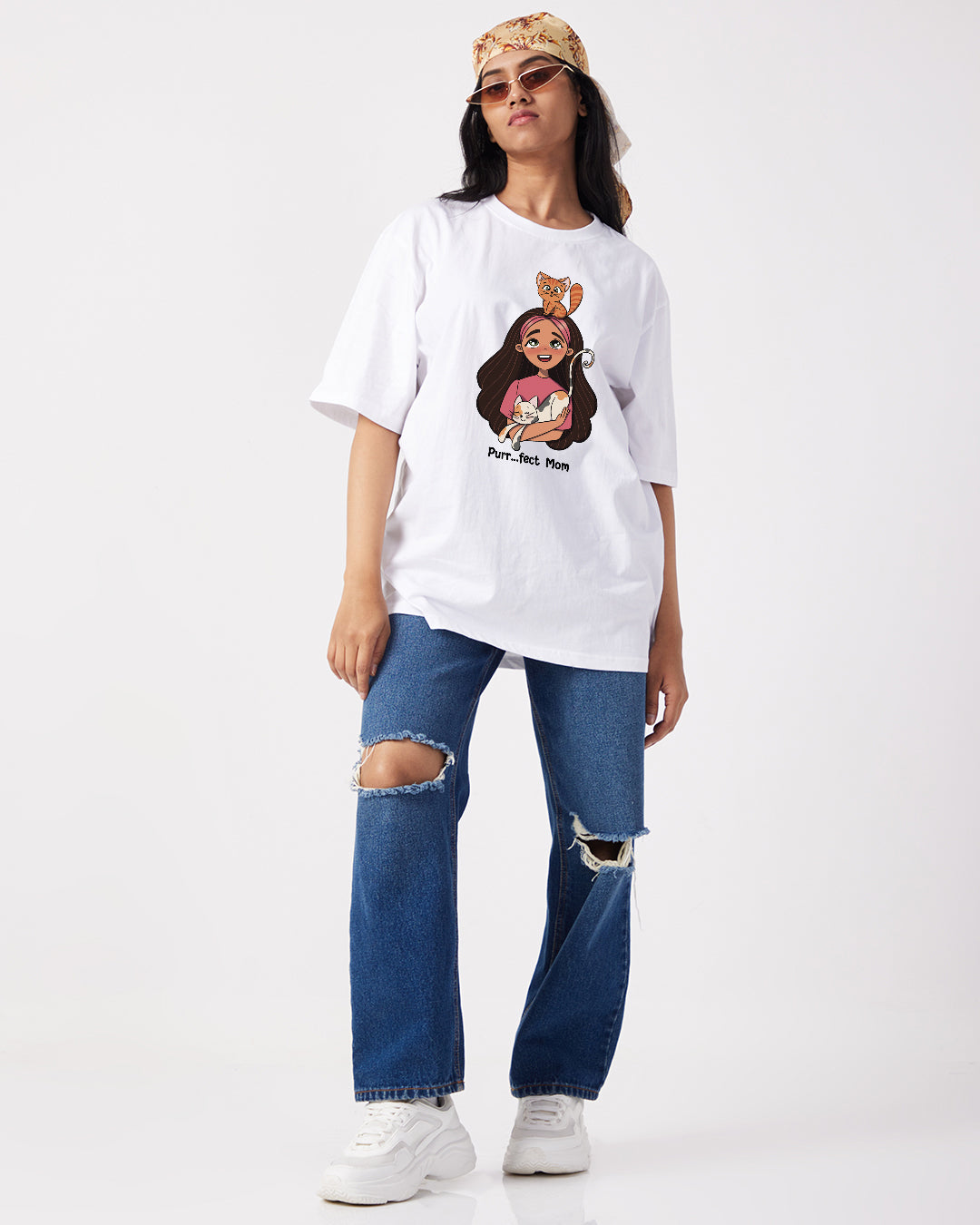 Purr...fect Mom - Oversize T-shirt