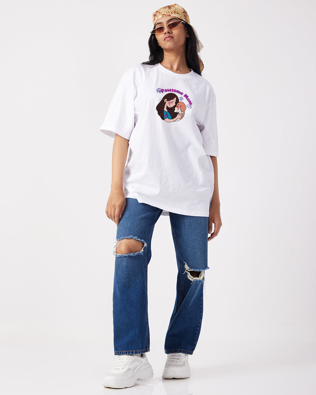 Pawsome Mom - Oversize T-shirt