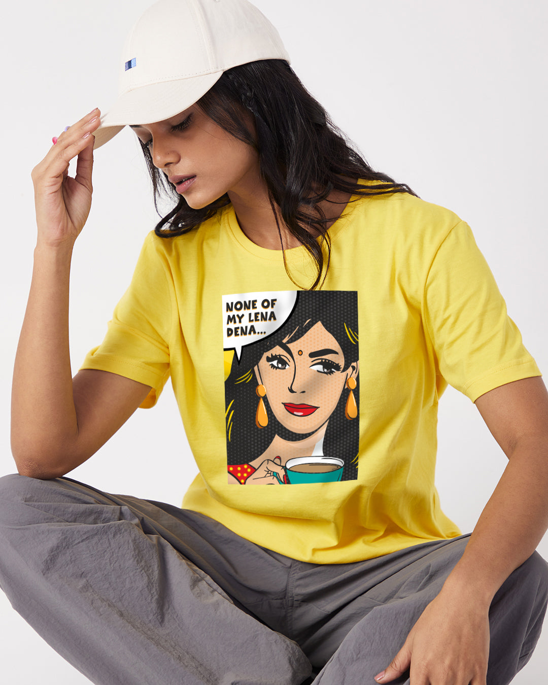 None of My Lena Dena - Boyfriend Fit