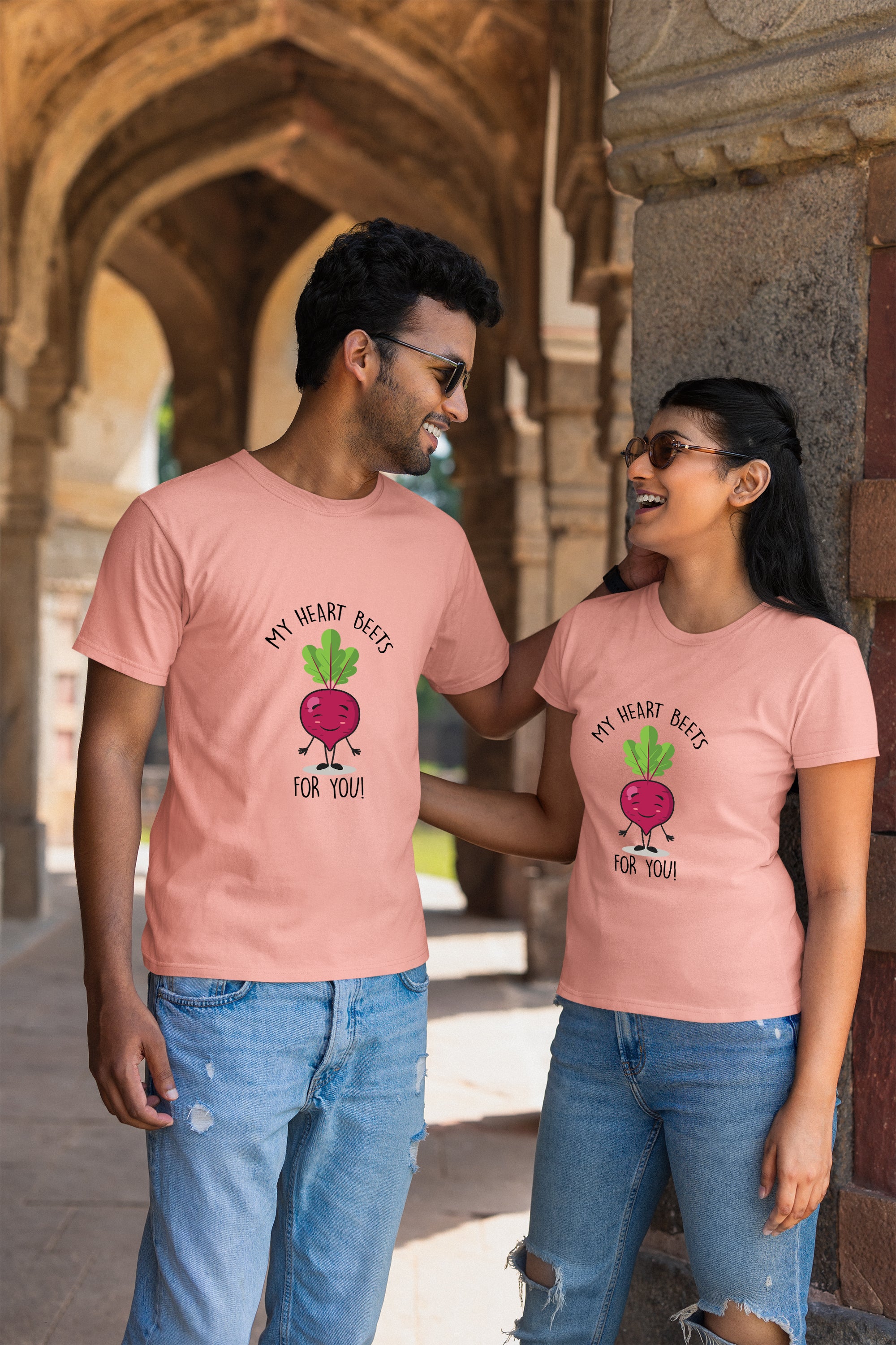 My Heart Beets for you - Couple TShirts