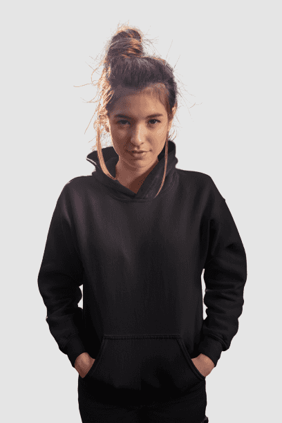 Solid Hoodie & Joggers