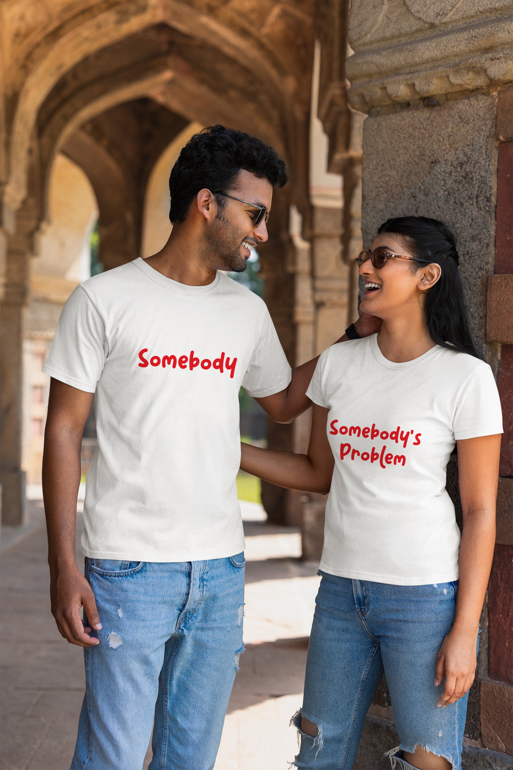 Somebody's Problem - Couple TShirts